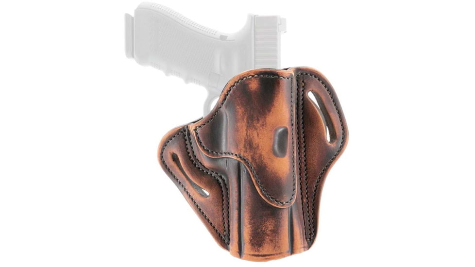 USED 1791 Gunleather Optic Ready Open Top Multi-Fit Belt Holster 2.4, Right Hand, Vintage, 2.4, OR-BH2.4-VTG-R, EDEMO1