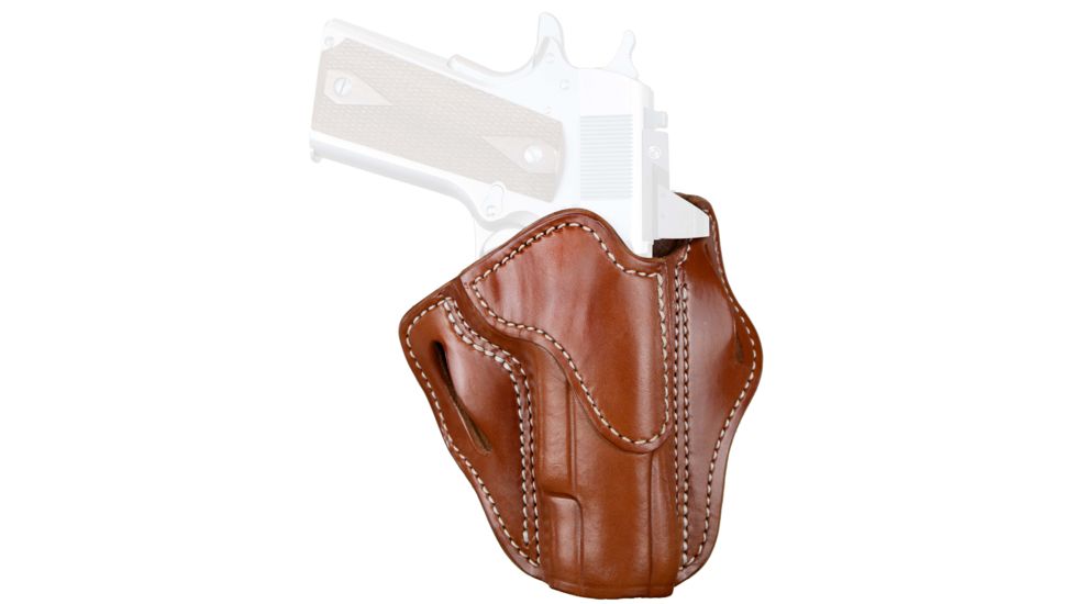 1791 Gunleather Optic Ready BH1 1911 Belt Holster, Right Hand, Classic Brown, OR-BH1-CBR-R