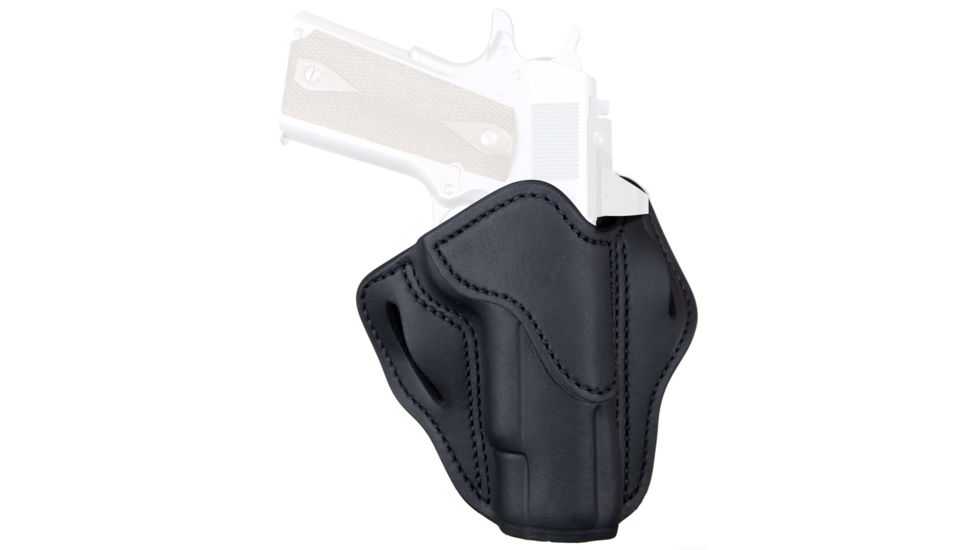 1791 Gunleather Optic Ready BH1 1911 Belt Holster, Right Hand, Size 1, Stealth Black, OR-BH1-SBL-R