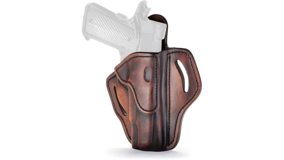 1791 Gunleather Optic Ready BH1 1911 Belt Holster, Right Hand, Size 1, Vintage, Vintage, 1, BH1-VTG-R