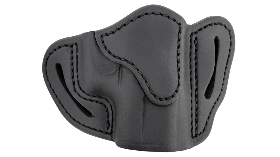 1791 Gunleather OR-BHC-SBL-R BCH Optic Ready Stealth Black Leather Belt Right Ha