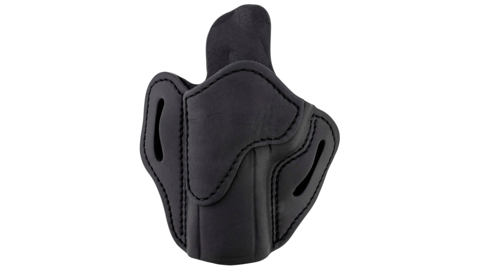 1791 Gunleather Optic Ready Open Top Multi-Fit Belt Holster 2.4, Walther PPQ/Springfield XD-M/Sig P320,  Left Hand, Stealth Black, ORBH24SBLL