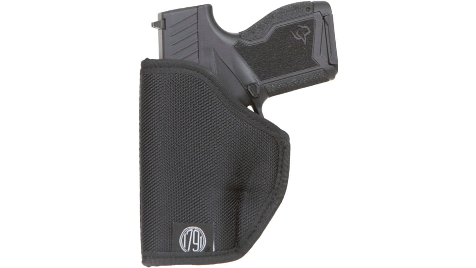 1791 Gunleather PNIWB1BLKR Premium Nylon IWB Size 01 Black Ballistic Nylon Belt