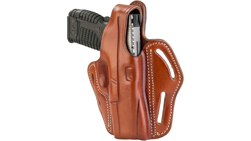 1791 Gunleather Revolver Thumbreak OWB Holster, RH, Classic Brown, 4, RVHX-4-CBR-R