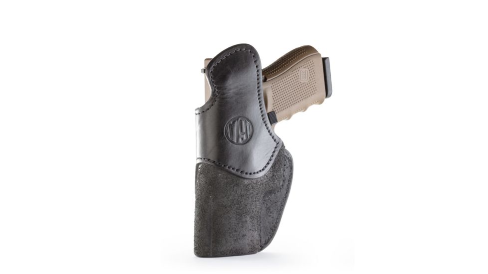 1791 Gunleather Rigid Concealment Holster, Bersa Thunder 380, Glock 43/43X, Sig 1911 3in, Right Hand, Black, Size 3, RCH-3-BLK-R