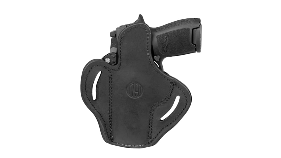 1791 Gunleather Ultra Custom Belt OWB Holster, RH, Night Sky Black, 2.4, UCBH-2.4-NSB-R