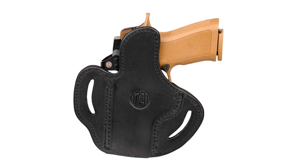 1791 Gunleather Ultra Custom Belt OWB Holster, RH, Night Sky Black, 2.4S, UCBH-2.4S-NSB-R