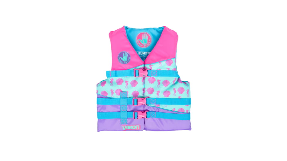 Body Glove Vision Youth USCGA Type III Nylon PFD - Purple 14082CA4, YOUTH, PURPLE, 21253Y-PRP-YOUTH