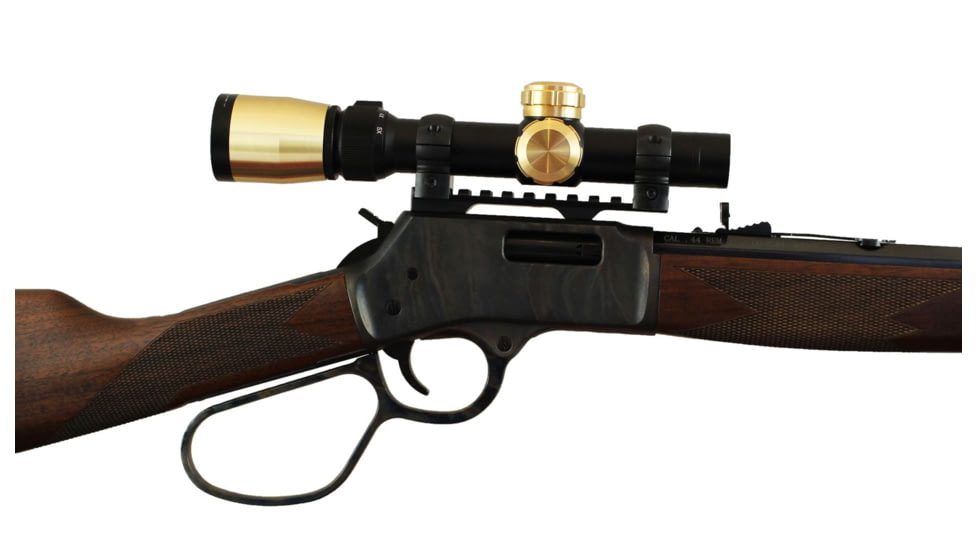 1895 Scopes 1.5x-5x20mm Rifle Scope, 20mm Tube, Brass, Brass1