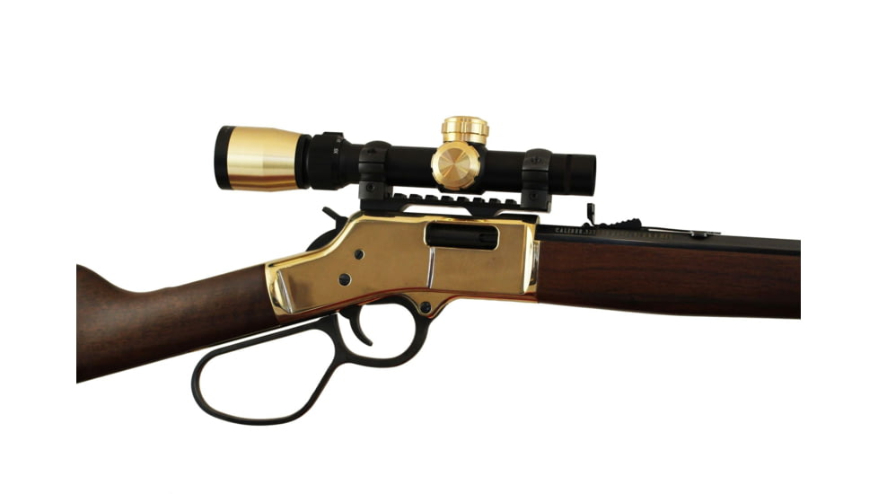 1895 Scopes 1.5x-5x20mm Rifle Scope, 20mm Tube, Brass, Brass1