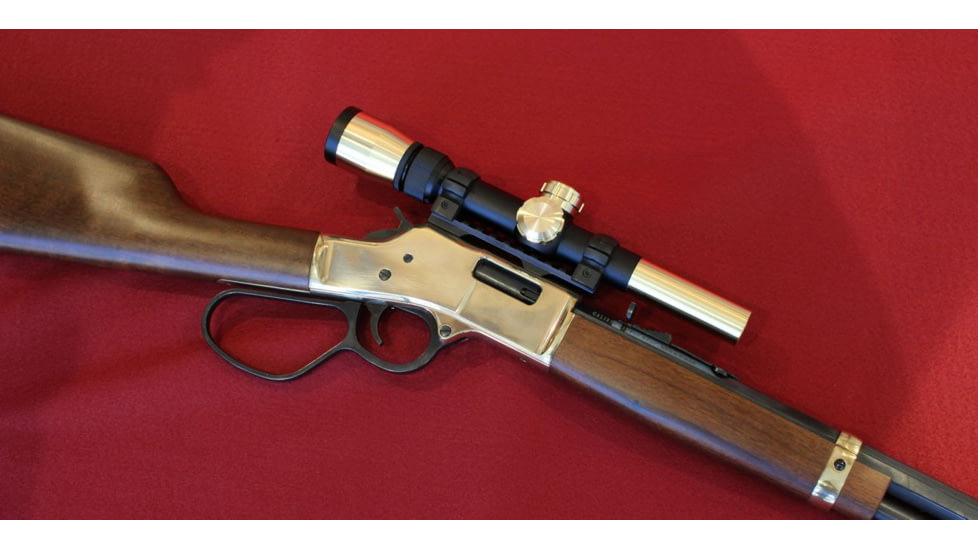 1895 Scopes 1.5x-5x20mm Rifle Scope - Extended, 20mm Tube, Brass, BrassExt