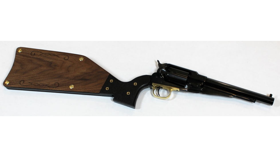 EDEMO 1895 Scopes Pietta Remington Revolver Shoulder Stock, Black Powder, 1858RemPietta, EDEMO1