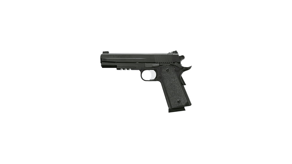 SIG SAUER 1911 XO Revolution Pistol, .357 SIG, 5 in barrel, stainless steel frame, Ergogrip XT polymer grip, recoil operated semi-automatic, adjustable combat night sights, 8 round magazine, 1911 XO Rev-1-FRRMPG