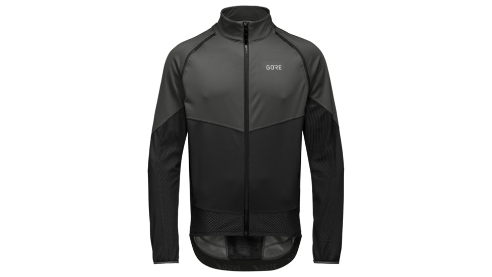 GOREWEAR Phantom Cycling Jacket Mens in Terra Grey/Black XL Slim fit Windproof EB3B5D4A, 100645-0R99-XXL