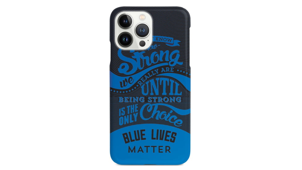 We the People Holsters How Strong - Blue Lives Matter - Black Case 3697EBD6, 8738906769