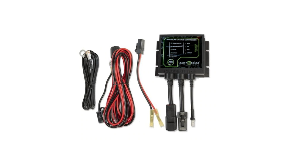 Zamp Solar 20 Amp Solar Charge Controller Integrated Pulsetech Kit, PT-20, Multi, One Size, SCC1008.001