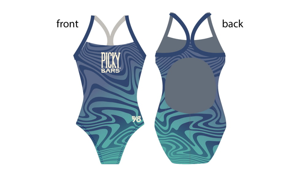 BlueSeventy Picky Bar Custom Racerback - Women's, Blue, 28 US, 6837657927752