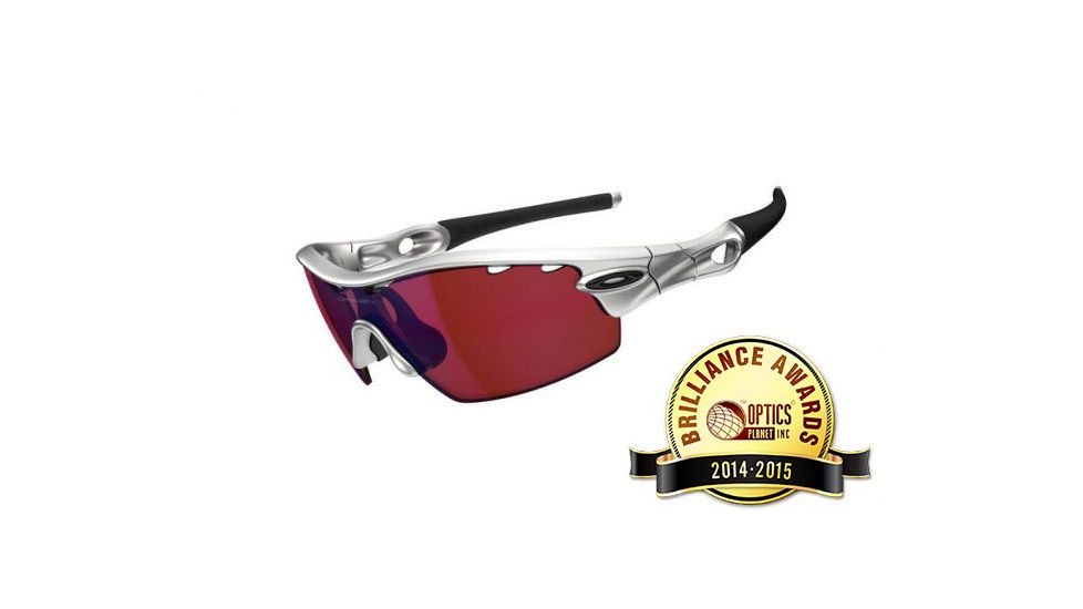 2015 Brilliance Awards Oakley Radar Pitch Sunglasses Silver Frame G30 Iridium Lens 09-763 Awards 2014