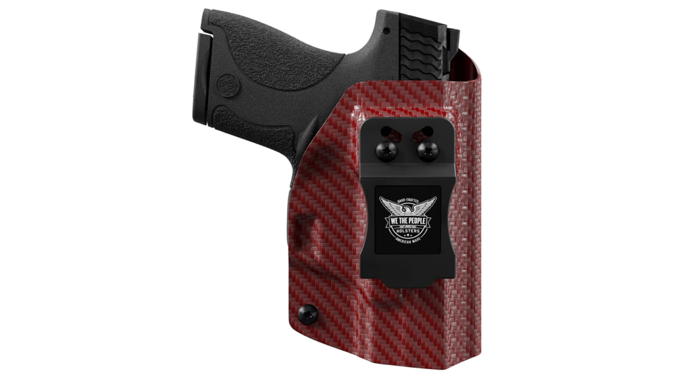 We the People Holsters Red Carbon Fiber Custom Kydex Iwb Holster For Concealed Carry F0805760, 6880042254434