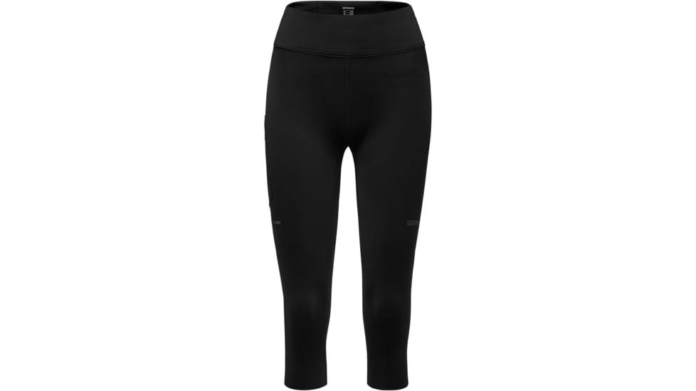 GOREWEAR CONCURVE 3/4 Running Tights Womens in Black Small 4-6 Form fit D253AC8B, 101052-9900-38