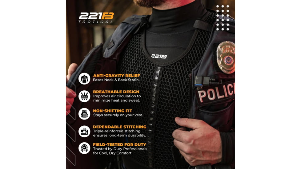 221B Tactical Maxx-Dri Vest 5.0 Body Armor Ventilation