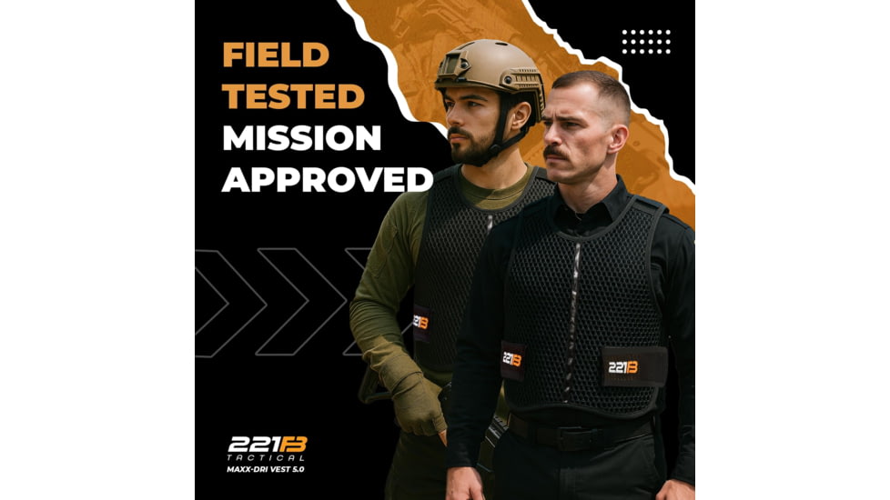 221B Tactical Maxx-Dri Vest 5.0 Body Armor Ventilation