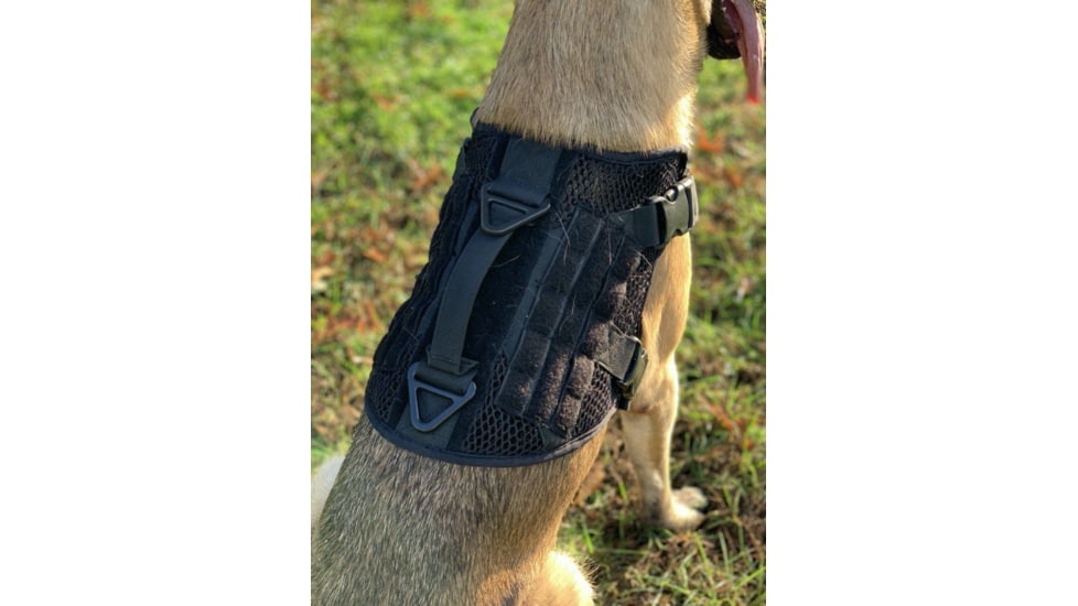 221B Tactical Artemis K-9 Harness, Black, Medium, AK9-M-BLK