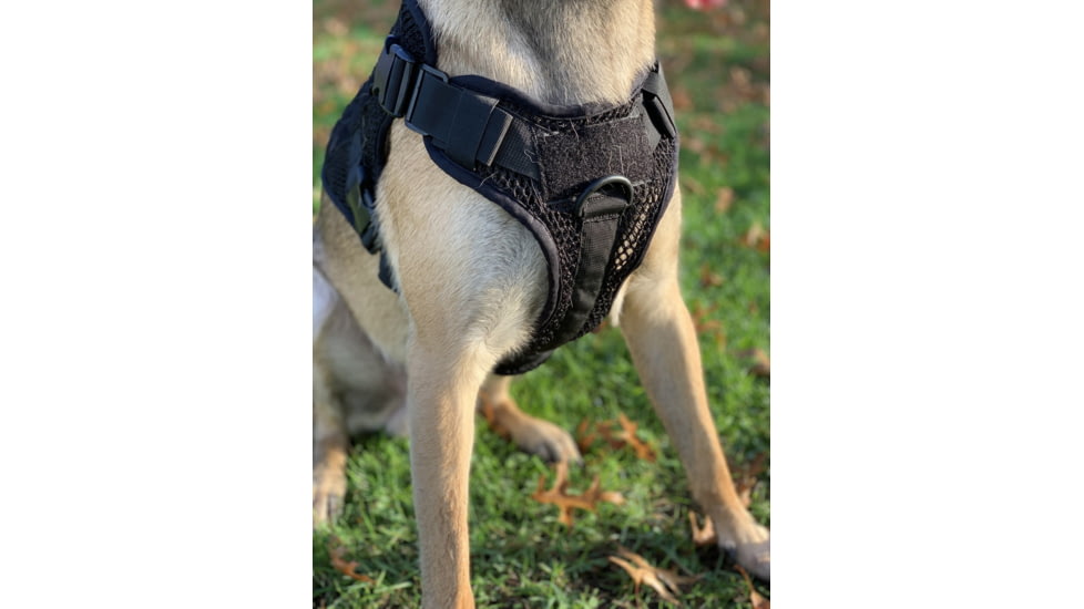 221B Tactical Artemis K-9 Harness, Black, Medium, AK9-M-BLK