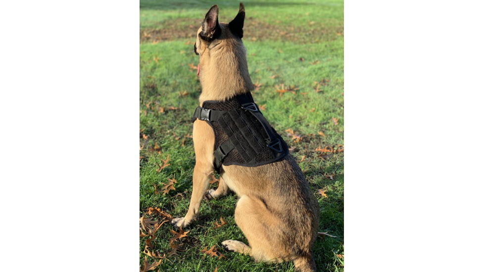 221B Tactical Artemis K-9 Harness, Black, Medium, AK9-M-BLK