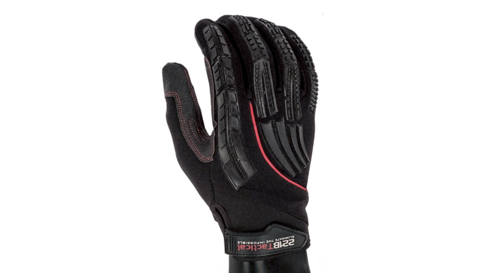 221B Tactical Guardian Gloves, Level 5 Cut Resistant, Red, Large, GG-L-RED