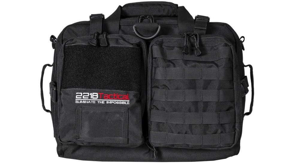 221B Tactical Hondo Police Patrol Bag, 30 Liters, 10in W x 18in L x 10in D, Black, One Size, HDPPB