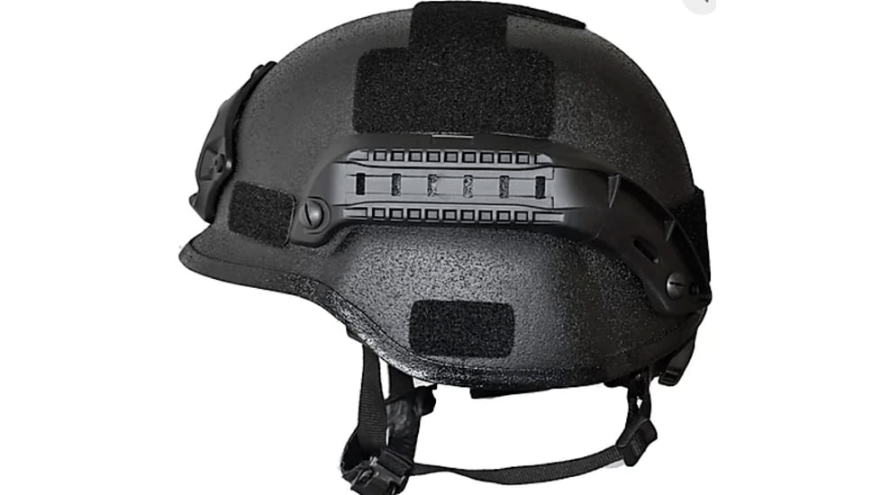 221B Tactical L3A Legacy MICH Ballistic Helmet, Black, Large/Extra Large, LSSMICHHELM-L/XL-BLK