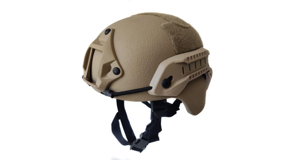 221B Tactical L3A Legacy MICH Ballistic Helmet, Tan, Medium/Large, LSSMICHHELM-M/L-TAN