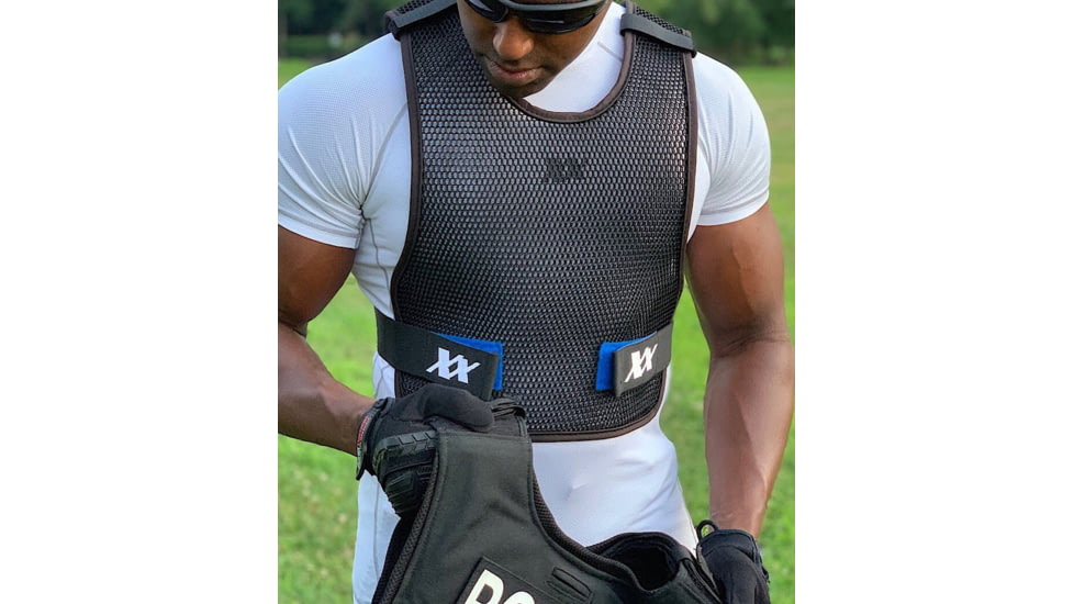 221B Tactical Maxx-Dri Vest 3.0 SL Body Armor Ventilation, Black, Small - Medium, MDV3-SL-S/M-BLK