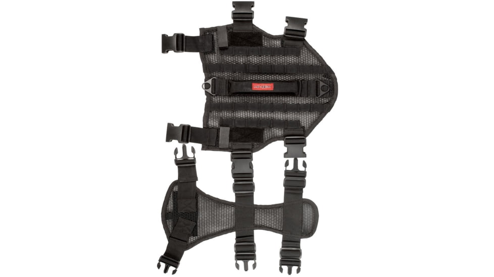 221B Tactical NOXX K-9 Harness, Black, Medium, NOXXK9-M-BLK
