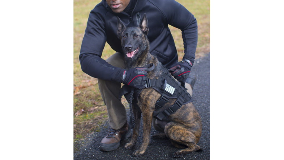 221B Tactical NOXX K-9 Harness, Black, Medium, NOXXK9-M-BLK