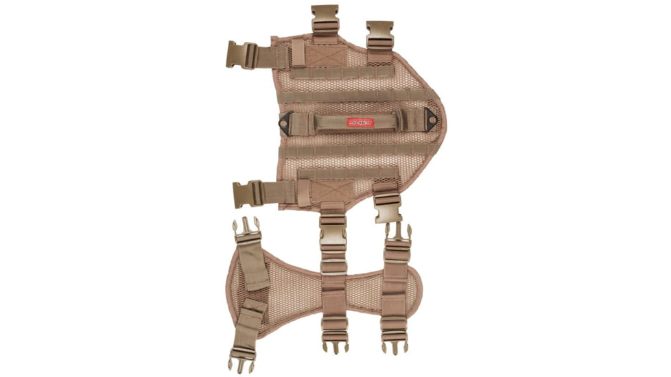 221B Tactical NOXX K-9 Harness, Desert Tan, Large, NOXXK9-L-DTT