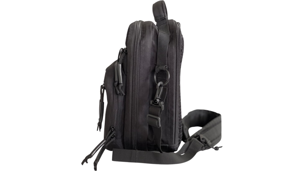 221B Tactical PF-1 Armored Fast Access EDC CCW Bag, Black, Bag Only, 765347636625