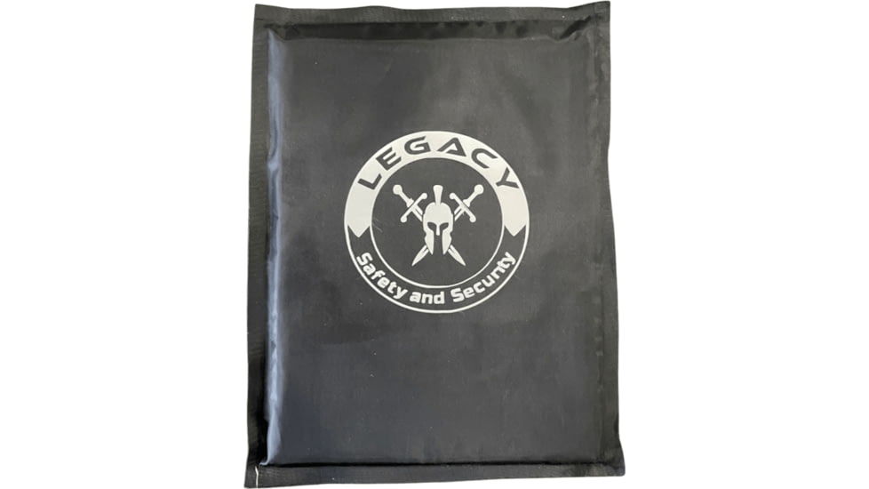 221B Tactical PF-1 Armored Fast Access EDC CCW Bag, Black, Bag with 2 Legacy IIIA Armor, 765347636632