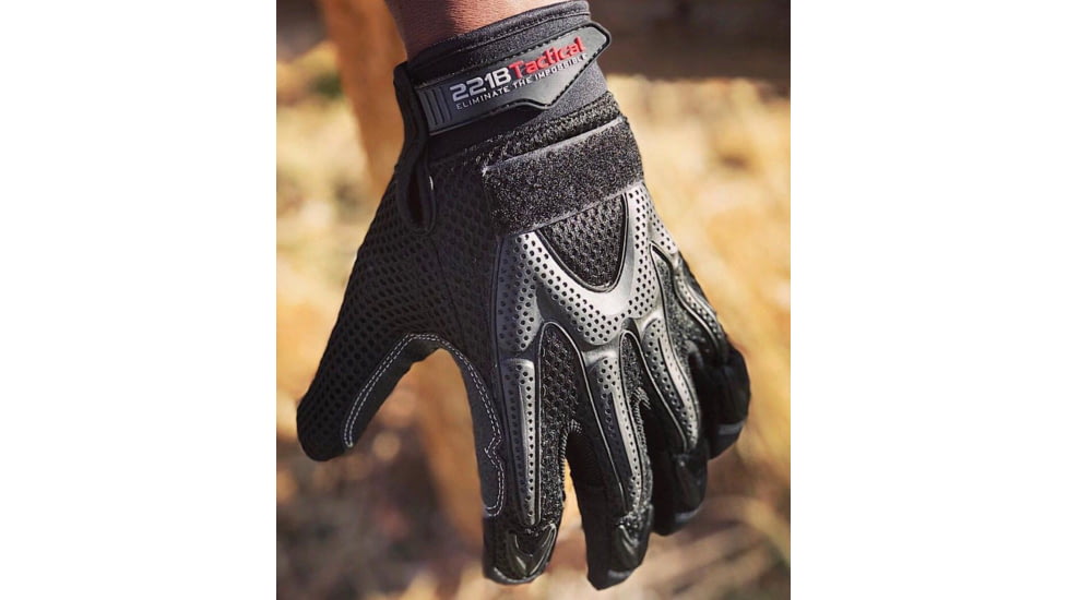 221B Tactical Titan K-9 Gloves, Level 5 Cut Resistant, Black, 2XL, TK9G-XXL-BLK