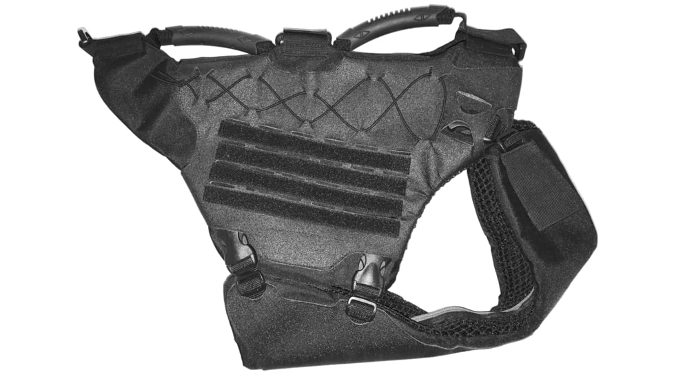 221B Tactical Titan K-9 Harness Vest, Black, Medium, 616621416184