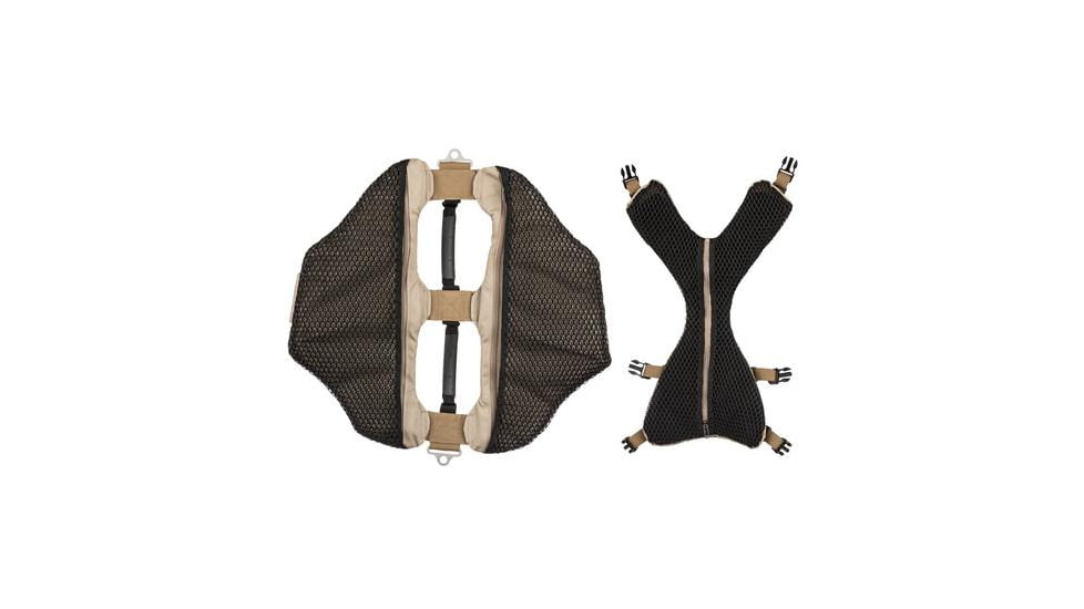 221B Tactical Titan Vest - K-9 Harness w/ Level IIIA K-9 Body Armor, Desert Tan, TTNV-WA-DTT