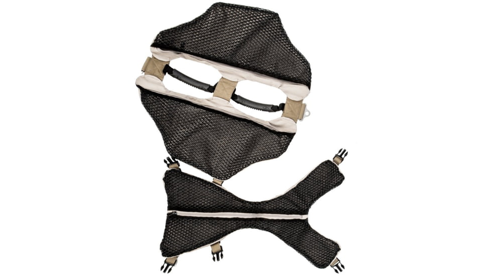 221B Tactical Titan Vest - K-9 Harness w/ Level IIIA K-9 Body Armor, Desert Tan, TTNV-WA-DTT
