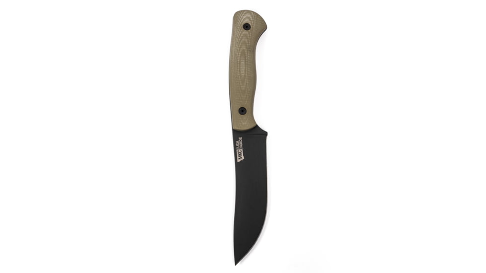 Montana Knife Company Stonewall Skinner Fixed Blade Knives, 4.75 inch, 52100 Ball Bearing Steel, Fixed Blade, G-10 Handle, Olive, 9.25 inch, MKC-000415