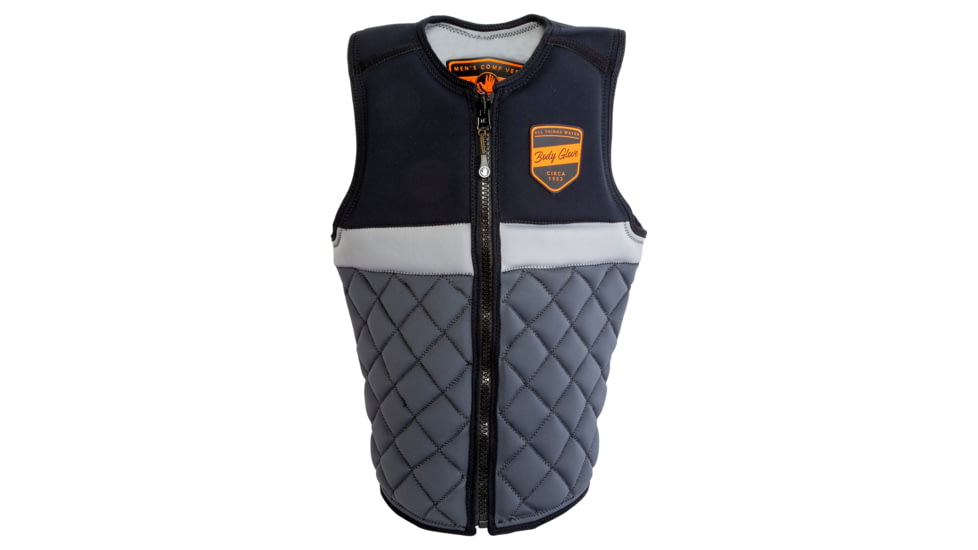 Body Glove Mens Reversible Non USCGA Competition Vest - Black/Grey 1135D819, 2XL, BLACK/GRAY, 23220-BLKGRY-2XL