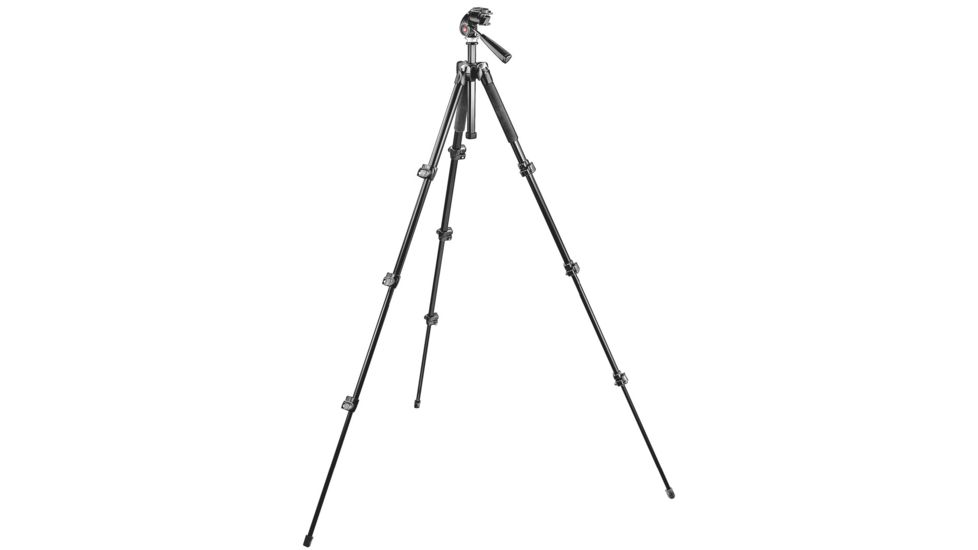 Manfrotto 293 Compact Aluminum 4 Sect Tripod w/QR 3 Way Head MKManfrotto 293A4-A3RC1