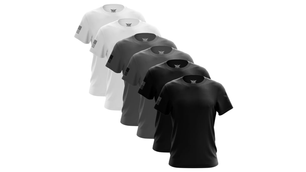 Wethepeopleholsters.Com Grayscale Freedom Short Sleeve Shirt Bundle 6 Pack, grayscale-freedom-short-sleeve-shirt-bundle-6-pack