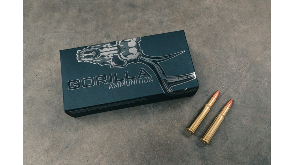 Gorilla Ammunition .30-30 Winchester 140 Grain Punisher Series Controlled Fracturing Rifle Ammo, 20 Rounds, Cooper, 20 Rounds, gpf-147534