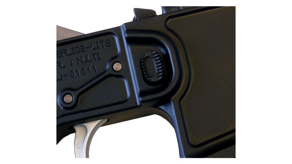 2A Armament AL Mag Catch Assembly - Groove, Black, Milspec 2A-MCA-G1