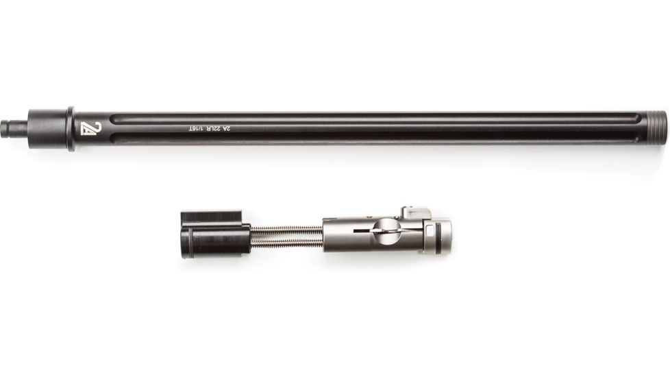 2A Armament AR 22LR Bolt Carrier and Barrel Kit, Black, Milspec/16.5 in, 2A-22BCGBAR-1